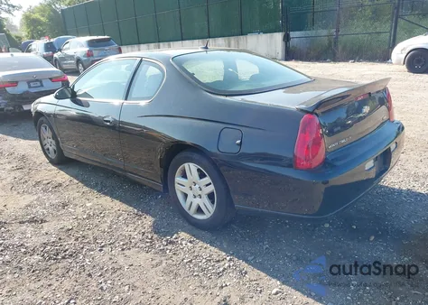 2007 Chevrolet Monte Carlo Lt из США, поврежденный, VIN 2G1WK16K279326331